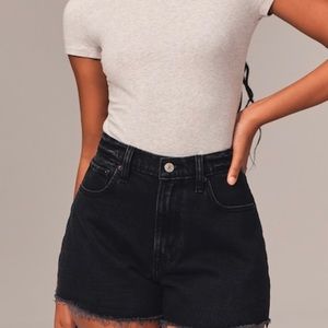 Curve Love High Rise 90s Relaxed Cutoff Shorts.  New with tags